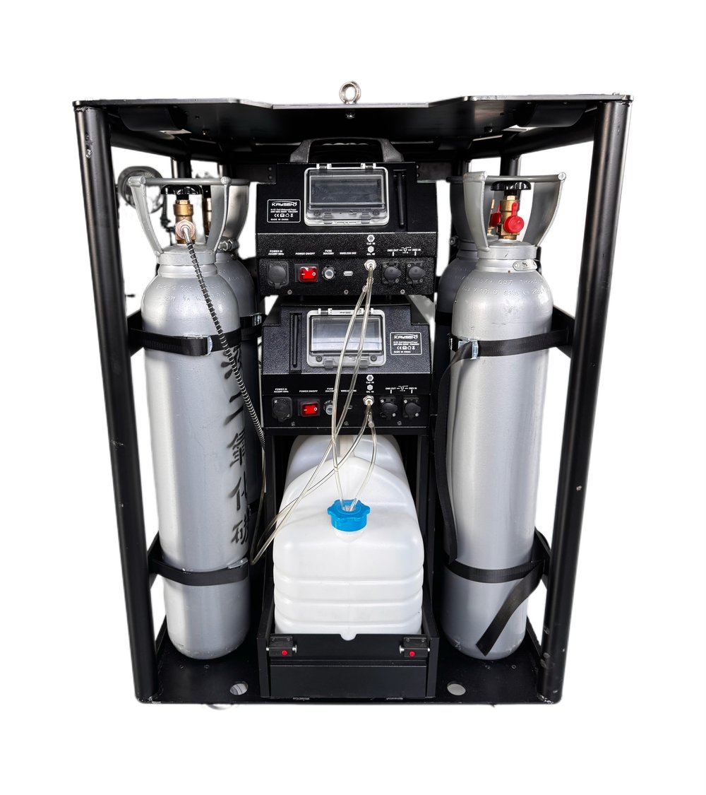 Генератор тумана на масляной основе с CO2 Zumen H-12 Double, 6000W (Analog MDG ATME)