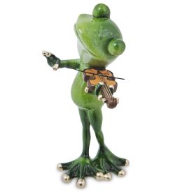 GAEM Art MN-298 Фигурка «Лягушка-скрипач»