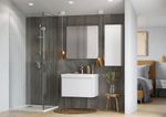 Комплект Aquaton Асти 70 (тумба + раковина Адриана )