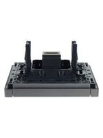 FORTE&PIANO Розетка HDMI FP540 сталь IEK