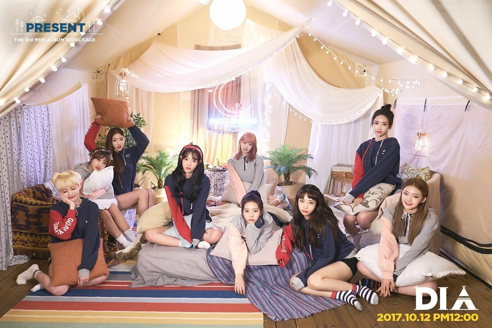 Альбом DIA - Present Good 3rd Mini Album Repackage EVENING Version