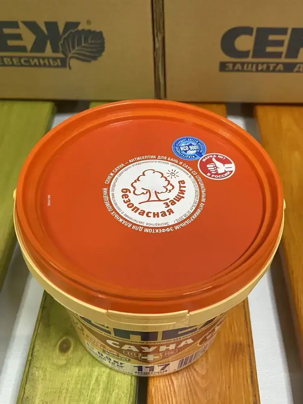 СЕНЕЖ САУНА 2.5 кг строительный антисептик