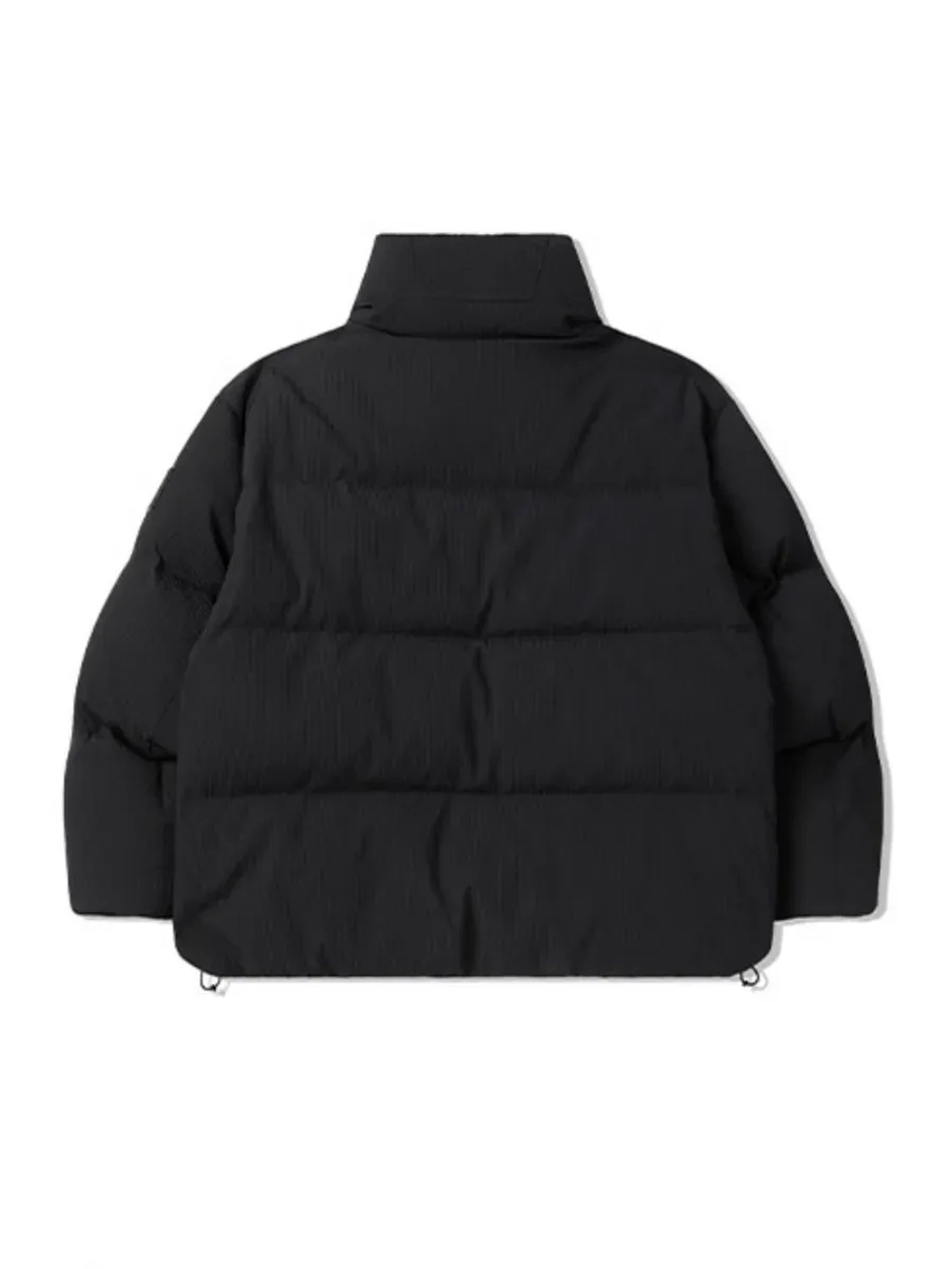 Куртка свободного кроя с воротником-стойкой