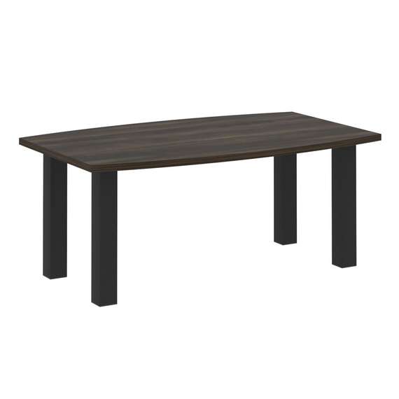 Yalta Стол переговорный LT.SP-3 Дуб Мали/Металл Черный 1800*1100*750