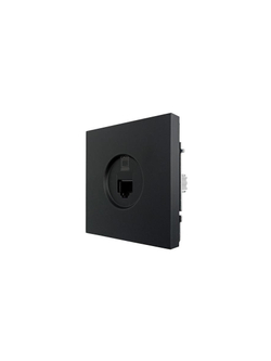 Розетка компьютерная 1-мест. СП ZIMA IP20 черн. бархат LEZARD 704-4288-140