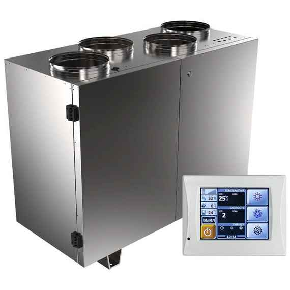 Установка приточно-вытяжная SHUFT UniMAX-R 300 VE EC