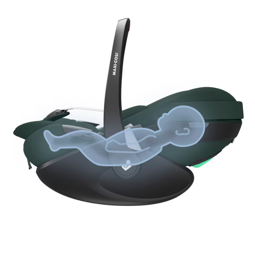 Автокресло Maxi-Cosi Pebble 360 Pro 0-13 кг с базой Family Fix 360 Prо 8052403110 Twillic Green/зеленый (2024)