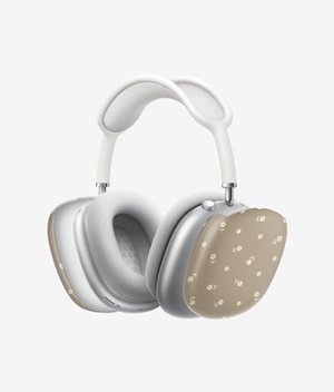 Кейс EARLY FLOWERS (бежевый) для AirPods Max