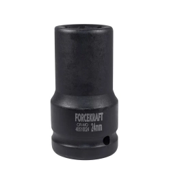 Головка ударная глубокая 1'', 24мм (6гр.) FORCEKRAFT FK-48510024
