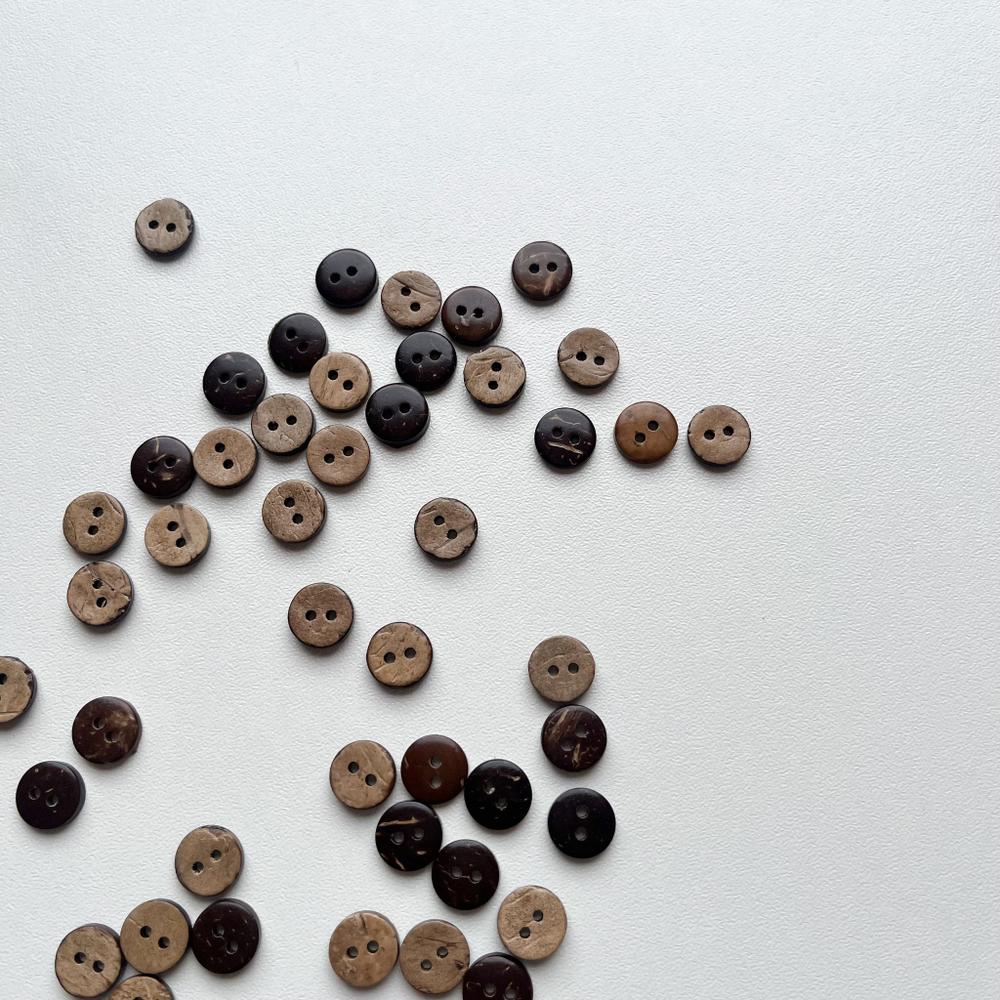 Пуговицы Кокосовые 10мм