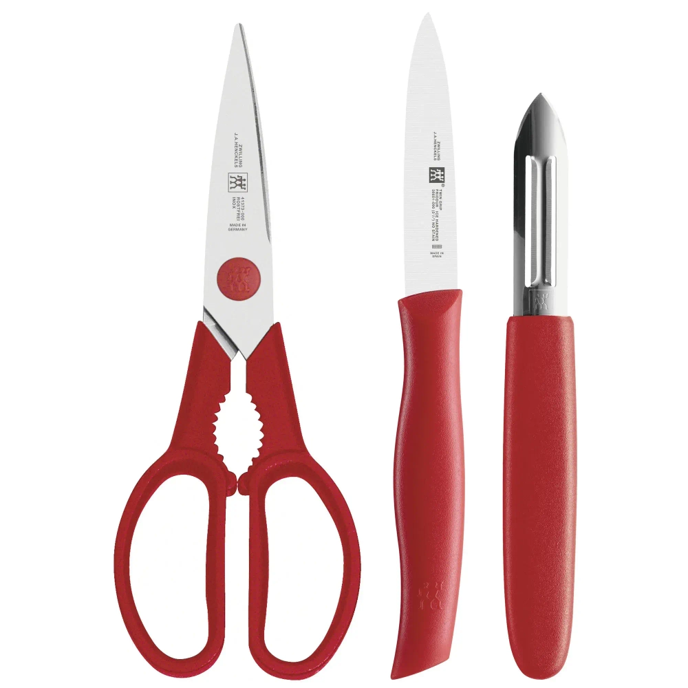 Zwilling Нож + овощечистка + ножницы Twin Grip.