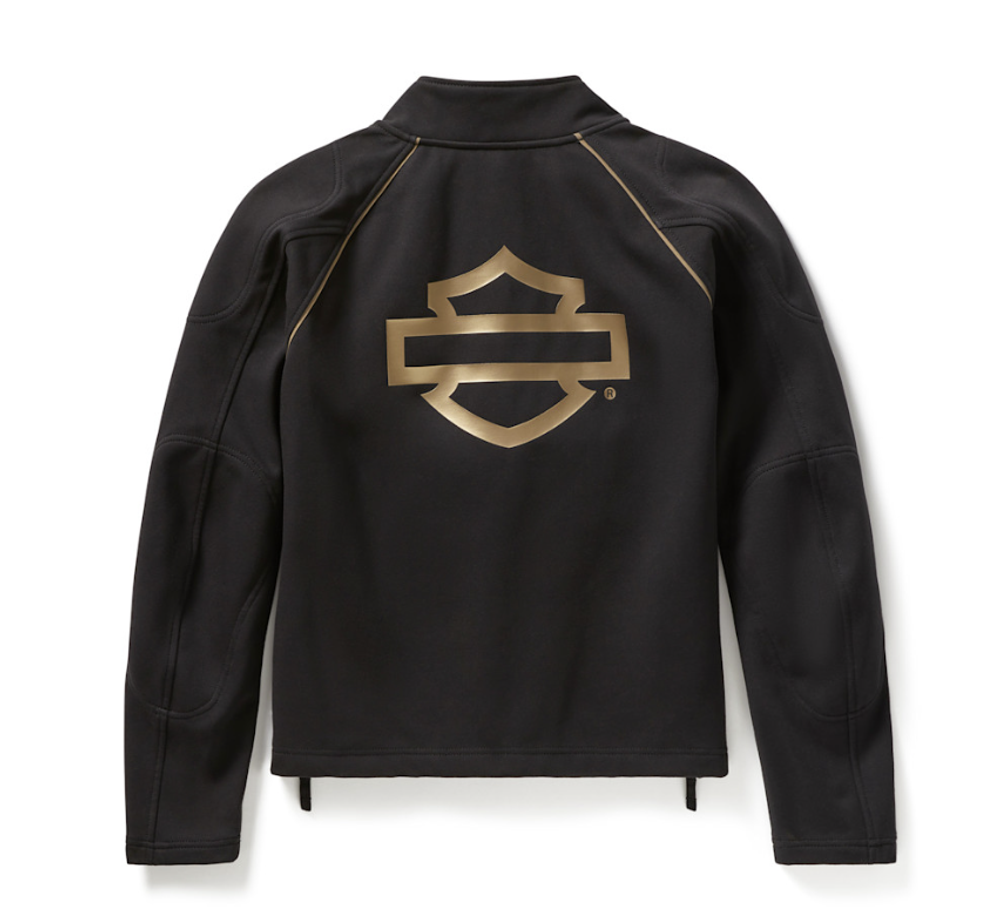 97194-25VW Женская ездовая куртка Harley-Davidson® Deflector Half Zip Riding Fleece