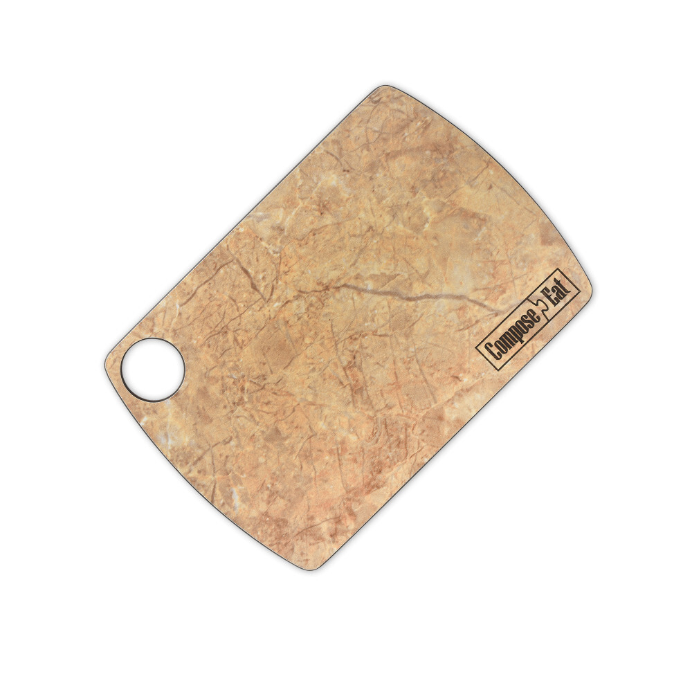 Доска разделочная 22х15см ComposeEat Fashion оникс светлый