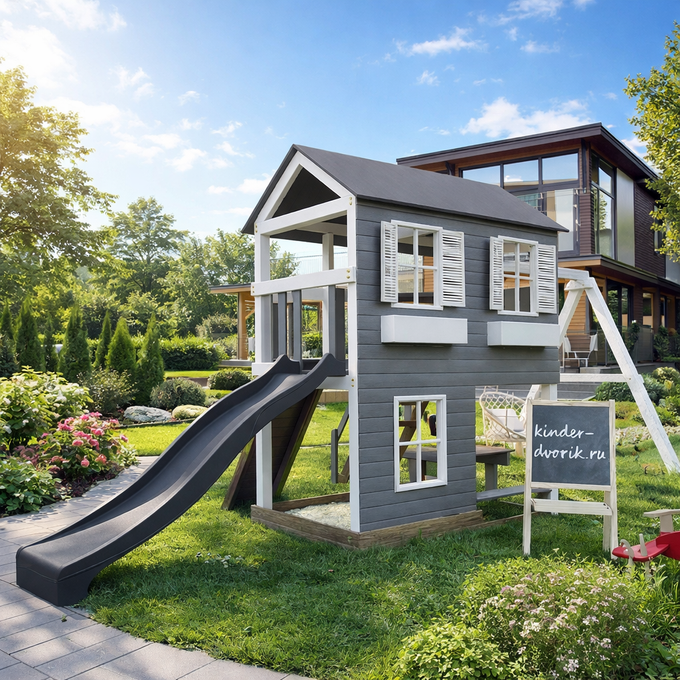 Детская площадка домик "Монако"