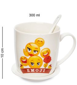 MUG-212/4 Н-р из 2-х кружек в подарочной коробке «Эмодзи»