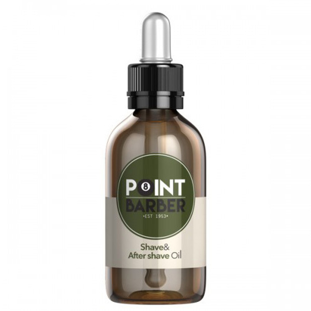 Масло до и после бритья увлажняющее и успокаивающее Farmagan Point Barber Shave & After Shave Oil 30мл