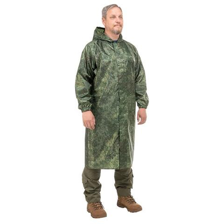 Плащ ветровлагозащитный, КМФ Цифра PU 5000 р.56 (T-PL-VVZ-PU 5000-3XL-001) Helios