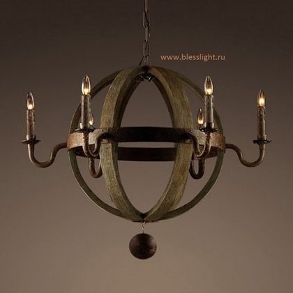 Люстра Wine barrel 8021–6 фото Люстра Wine barrel 8021–6