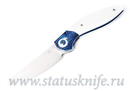 Нож Max Ducar Beam M398 Timascus G10 White