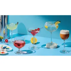 Рюмка коктейльная 200 мл Nick&Nora Cocktail "Palette" d 6,9 см h16,5 см Ocean [6]