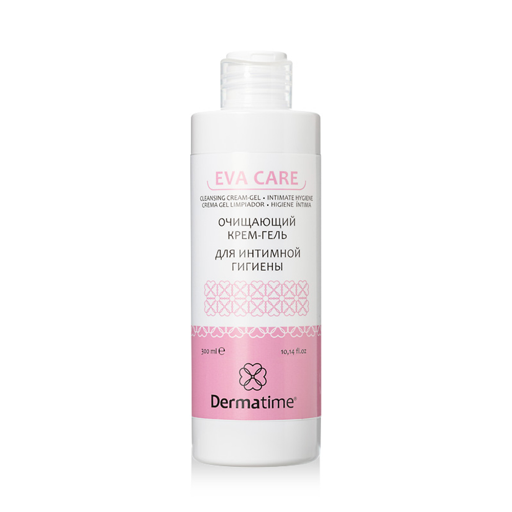 DERMATIME EVA CARE Cleansing Cream-Gel – Очищающий крем-гель для интимной гигиены 300мл