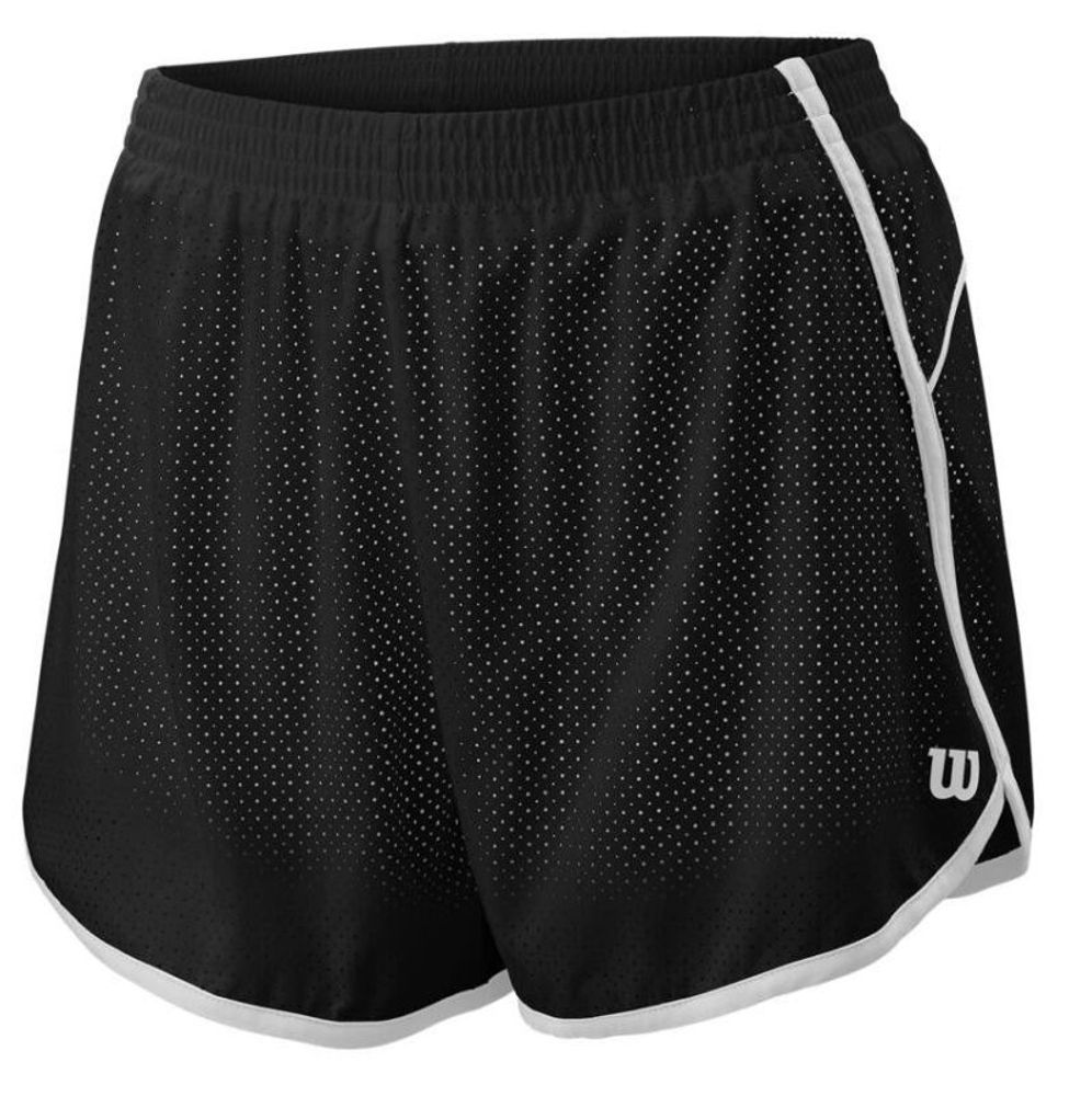 Женские Шорты теннисные Wilson Competition Woven 3.5 Short W - black/white