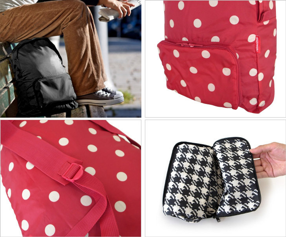Рюкзак складной mini maxi dots