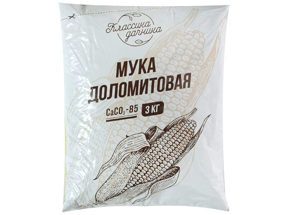 Доломитовая мука 3кг Нов-Агро