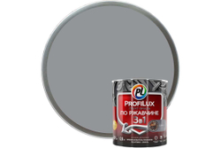 Грунт-эмаль по ржавчине 3 в 1 Profilux полуматовая серая