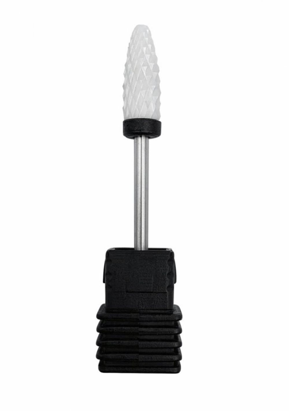 Nail Art Фреза керамическая Кукуруза для снятия гель лака, черная