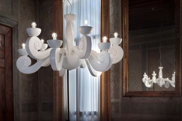 replica  Botero Pendant lamp 10 lights (red)