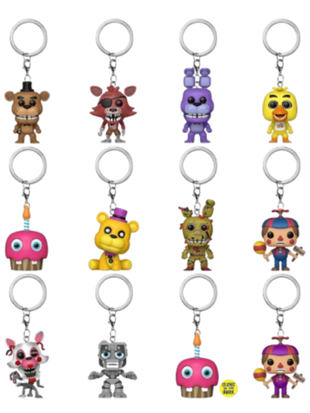 Рандомный Брелок Funko Pocket POP! FNAF Classic Mystery