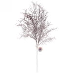 Искусственные цветы «Полевые цветы» 67см цвет пыльный графит 30