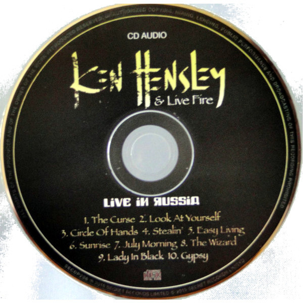 Ken Hensley & Live Fire / Live In Russia (CD+DVD)