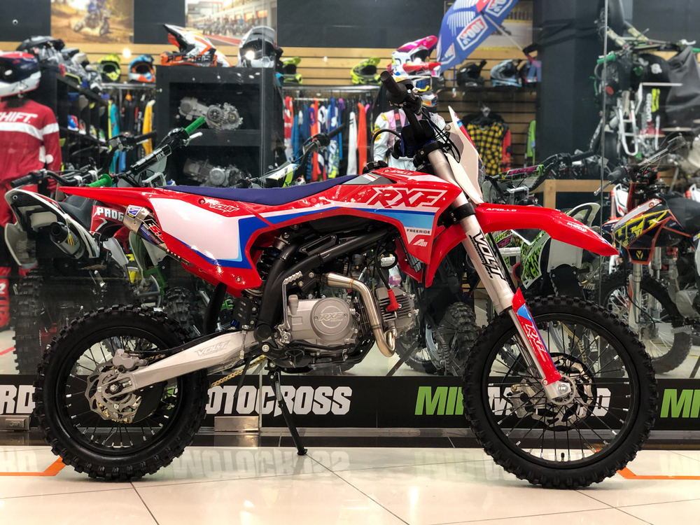 Питбайк Apollo RXF Freeride 125L 17/14 Красный