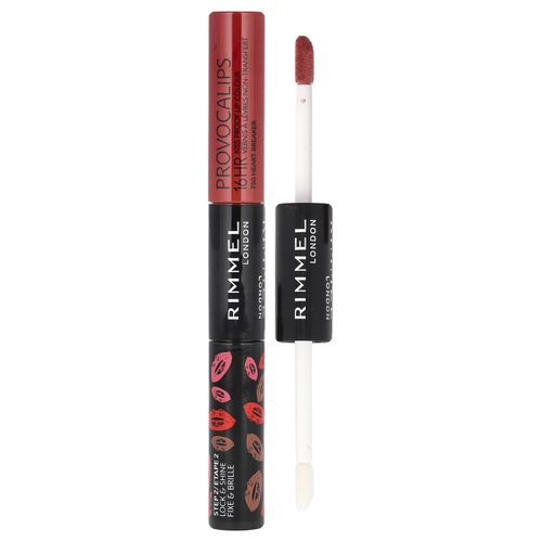 Rimmel London, Provocalips, 16HR Kiss Proof Lip Color, 750 Heart Breaker, 4 мл (0,14 жидк. унц.)