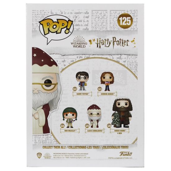 Фигурка Funko POP! Harry Potter S11 Holiday Albus Dumbledore (125) 51155