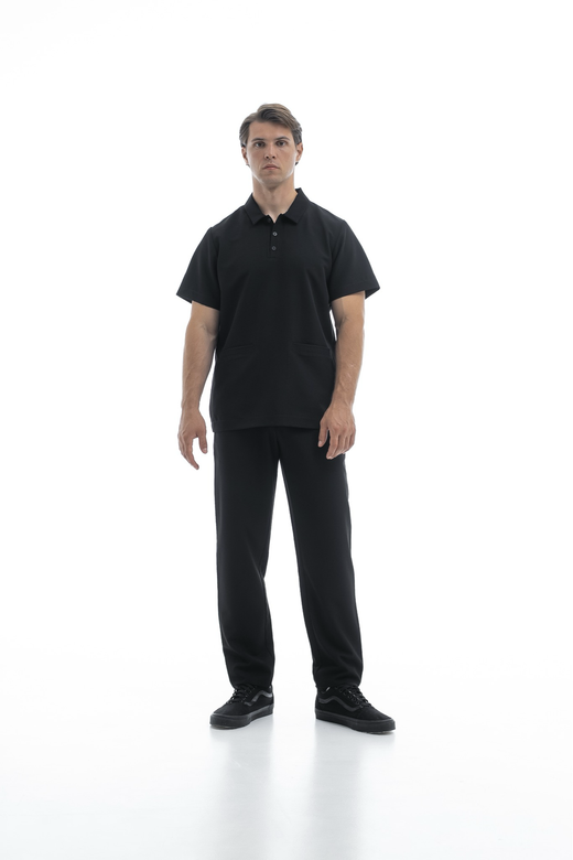 Костюм поло Balance и прямые брюки