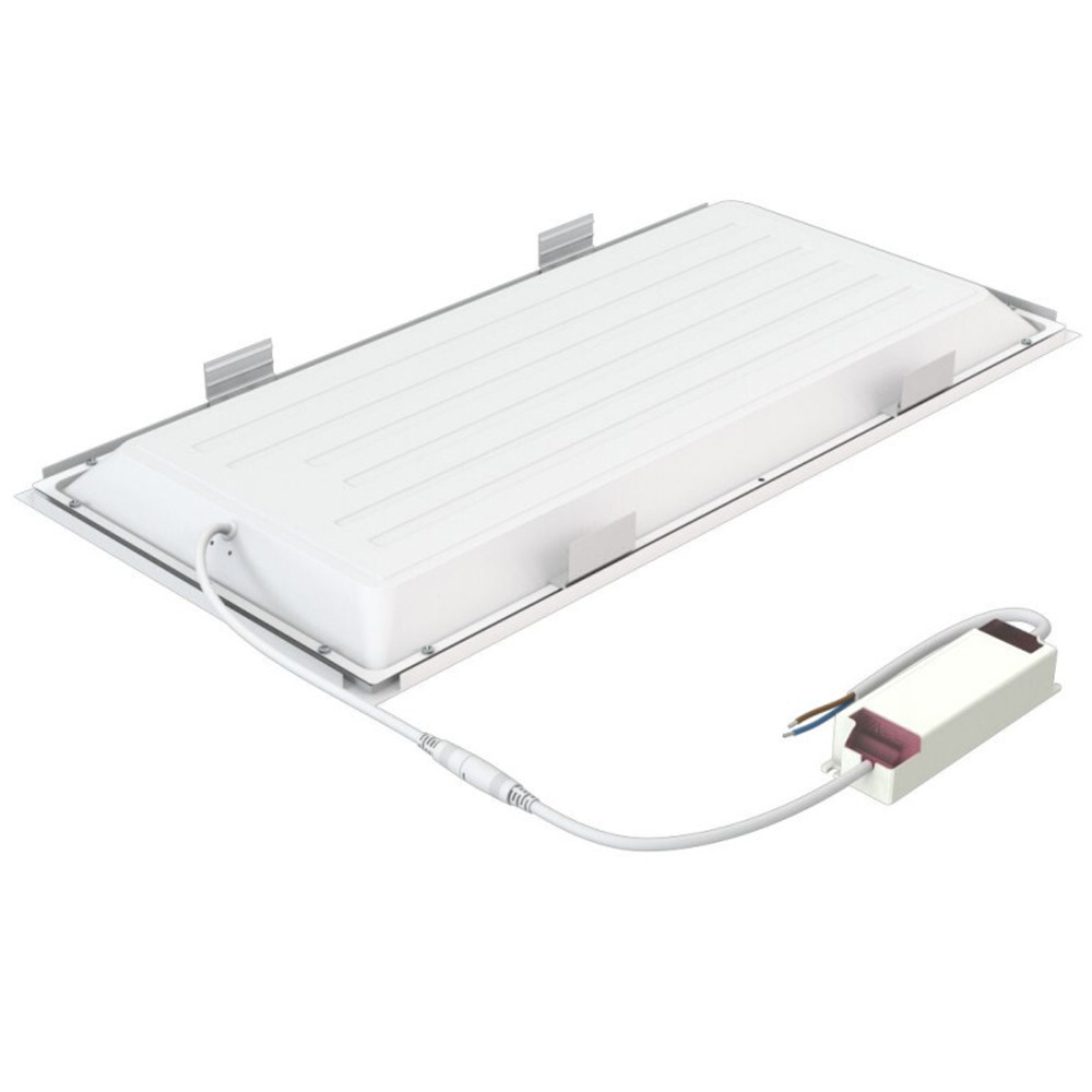 Светильник LED ДВО Офис Комфорт 18 IP40 CRI80 3000К Опал 600х300х35мм Clip-In PROMLED