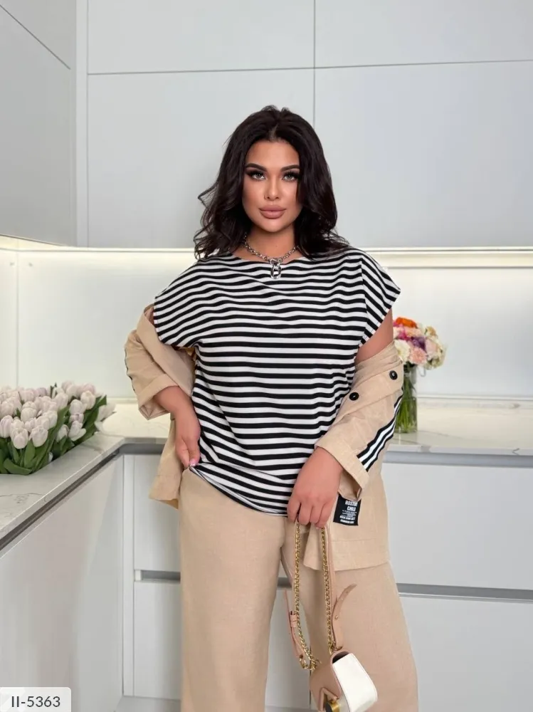 Костюм тройка II-5356 Фабрика Моды