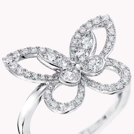 Кольцо Graff Butterfly Silhouette Diamond Ring