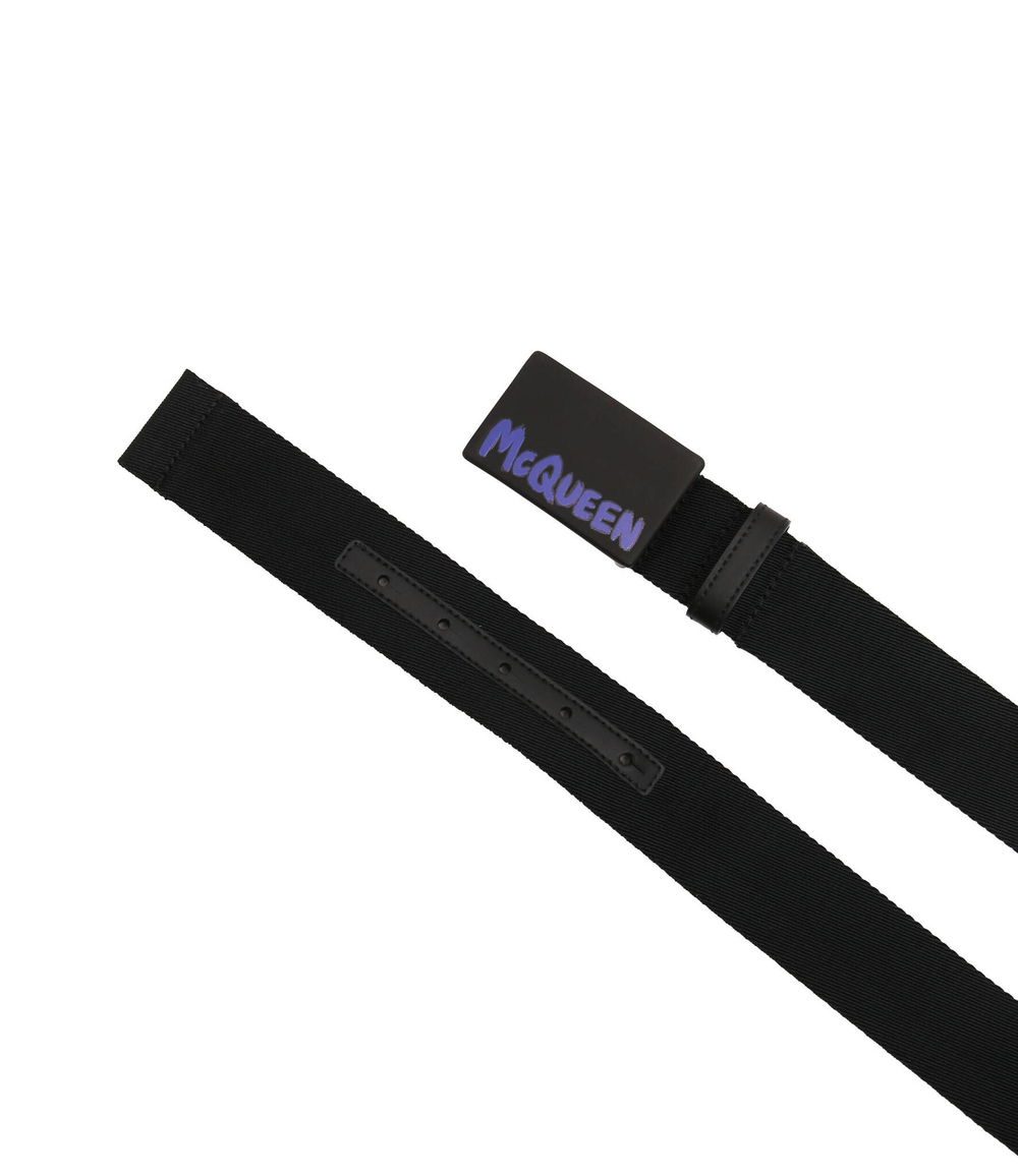ремень Alexander McQueen - черный(668940 1AAGQ)