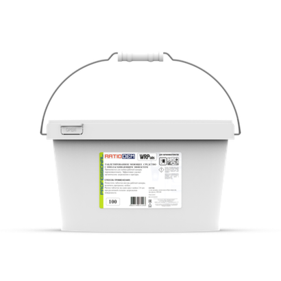 RatioDem WRP tabs 100 моющие таблетки c ополаскивающим эффектом "2 в 1" для пароконвектоматов (в ведре 100шт).