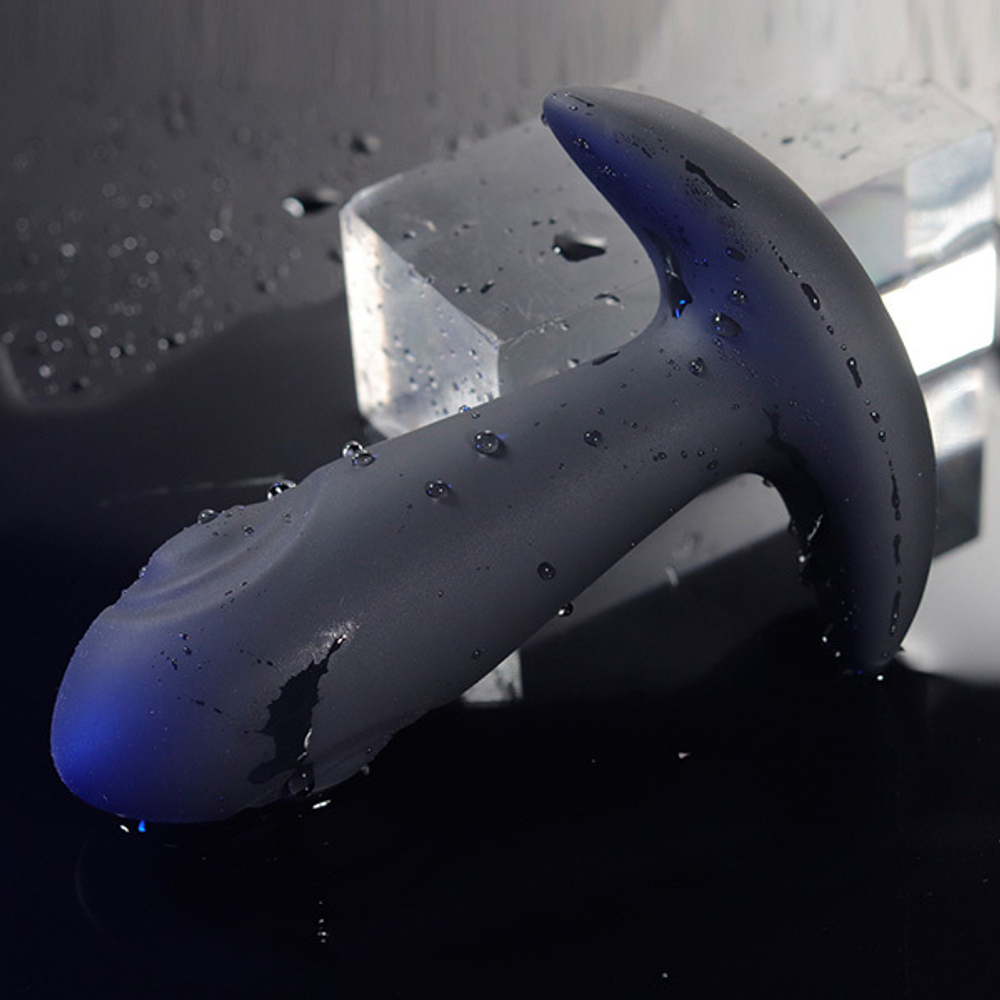 Массажер простаты с вибрацией и эффектом маятника с пультом ДУ Secwell Tapping anal Plug SW2030