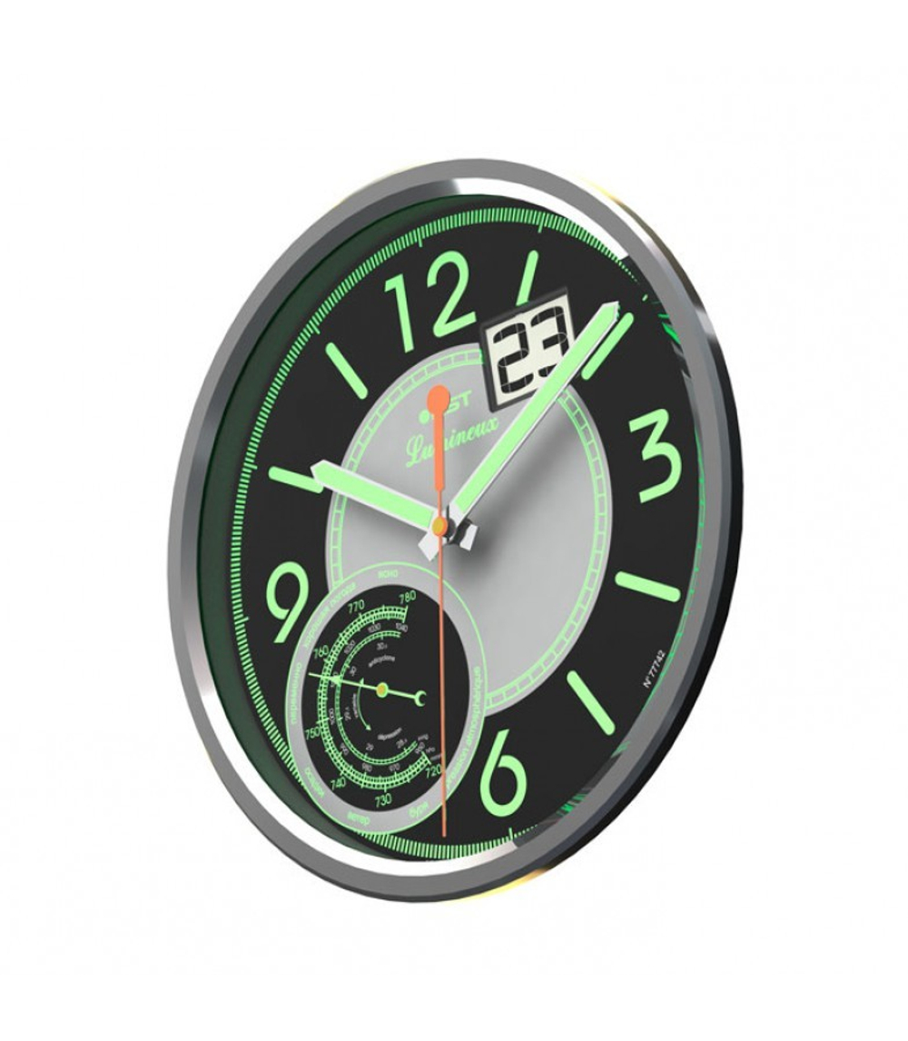Часы - Метеостанция Lumineux RST 77742 (часы, дата, барометр)