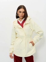 Ветровка с капюшоном удлиненная