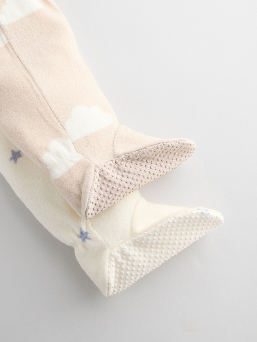 Комбинезон / Cлип для малышей флисовый Next AW3-279, 2 шт., Бежевый