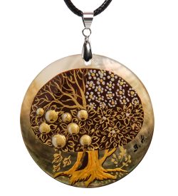 ШК-55/ 66-C Комплект из перламутра «Дерево жизни»