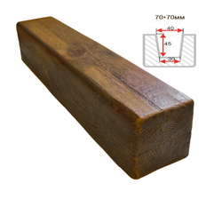 Балка декоративная из пенополиуретана 70х70 мм