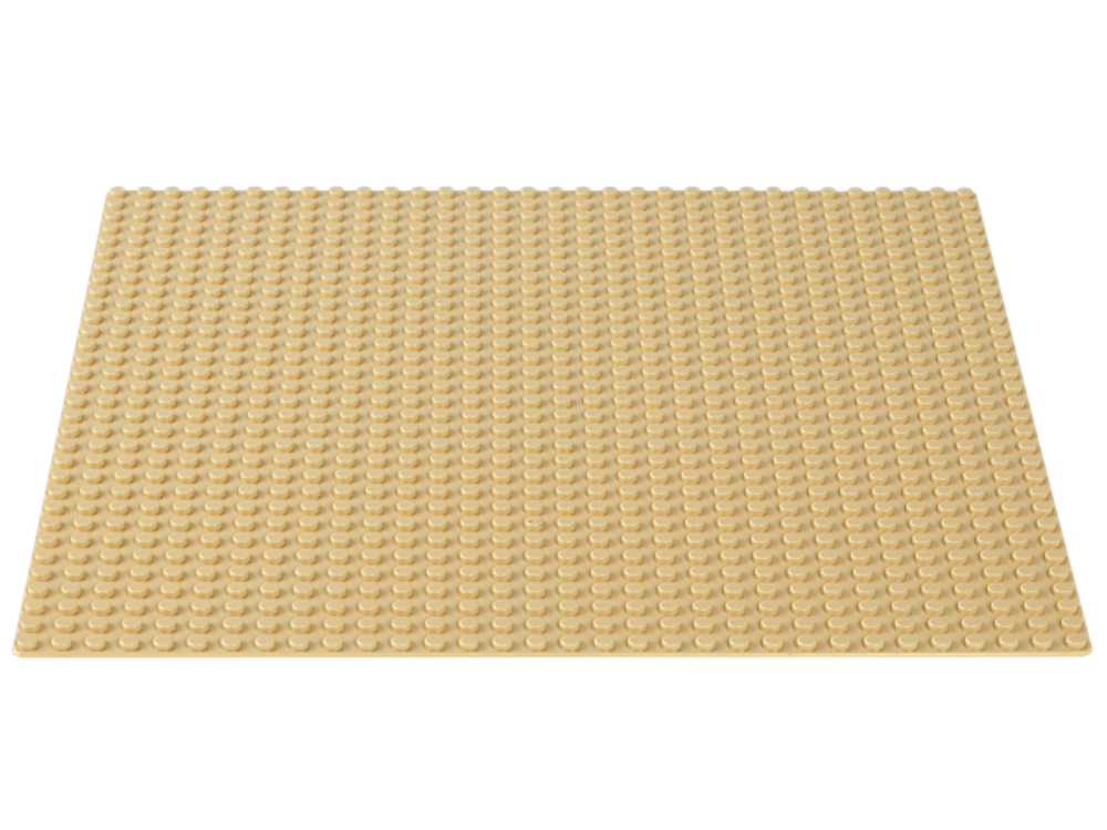 LEGO Classic: Строительная пластина желтого цвета 10699 — 32x32 Sand Baseplate — Лего Классик